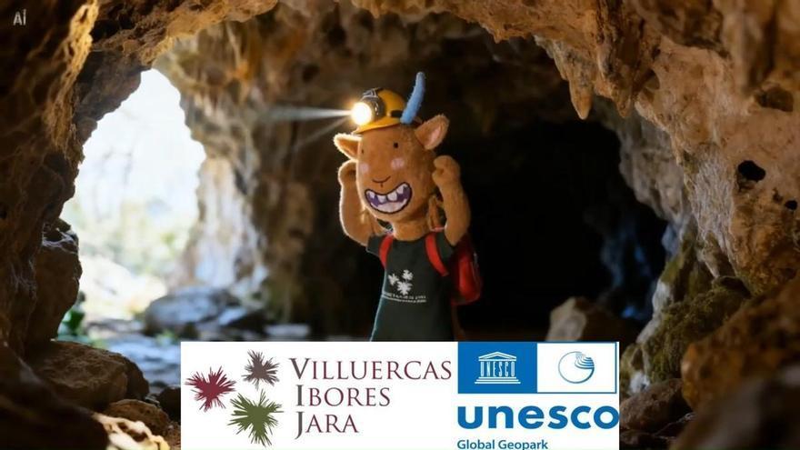 La mascota Geopaca trasciende las aulas para ser embajadora cultural del rural cacereño