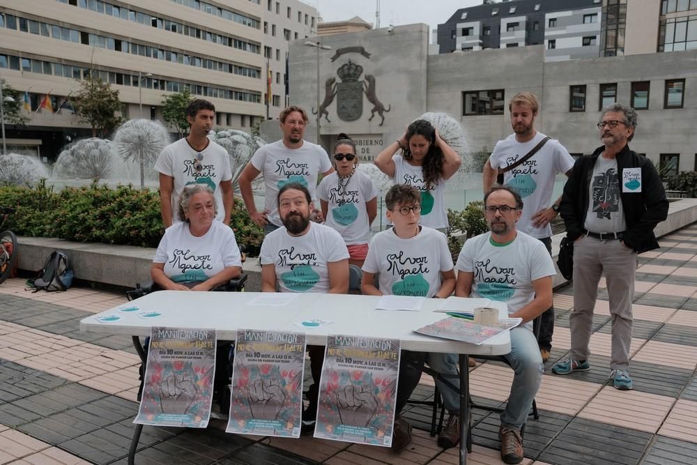 Presentación del 'Manifiesto en contra del Macromuelle' de Agaete