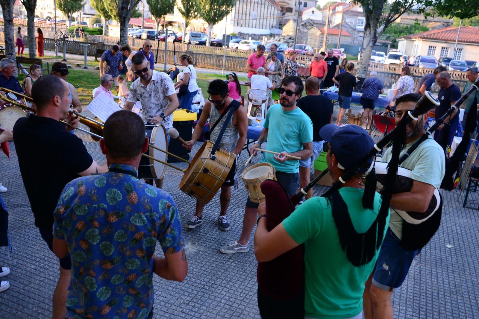 La noche de San Xoán en Aldán, en Cangas