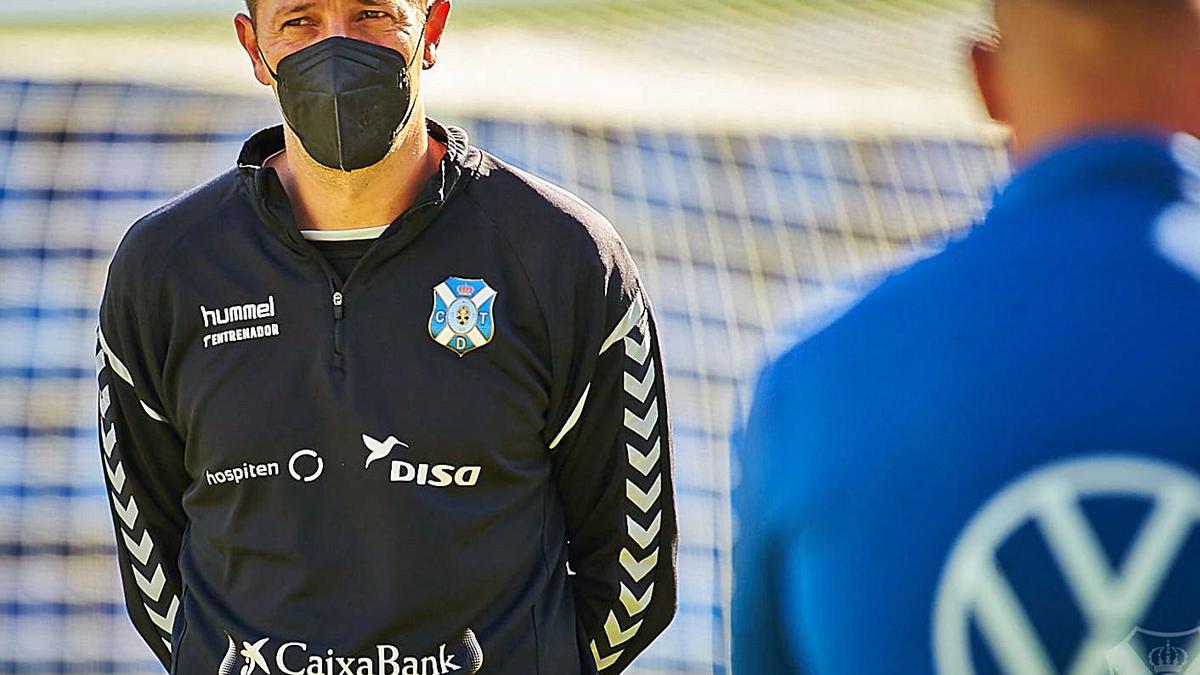 Ramis, en un entrenamiento de la pasada semana. | | CDT