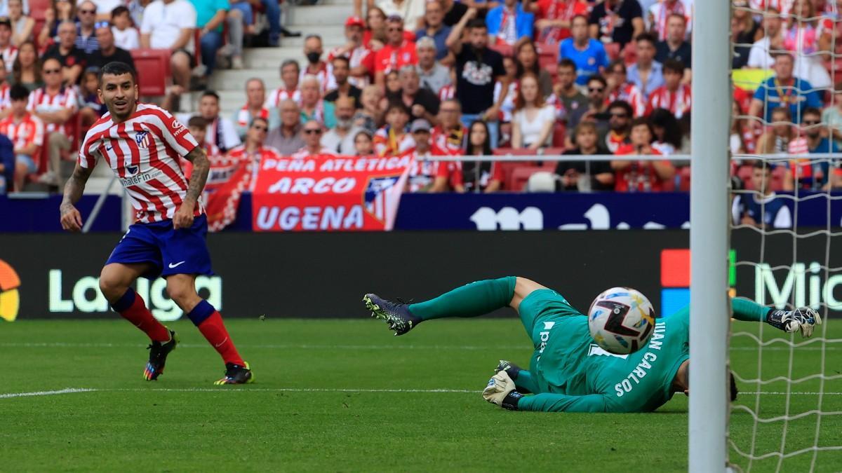 Juan Carlos cometió un fallo grosero que costó el 2-0 de Correa