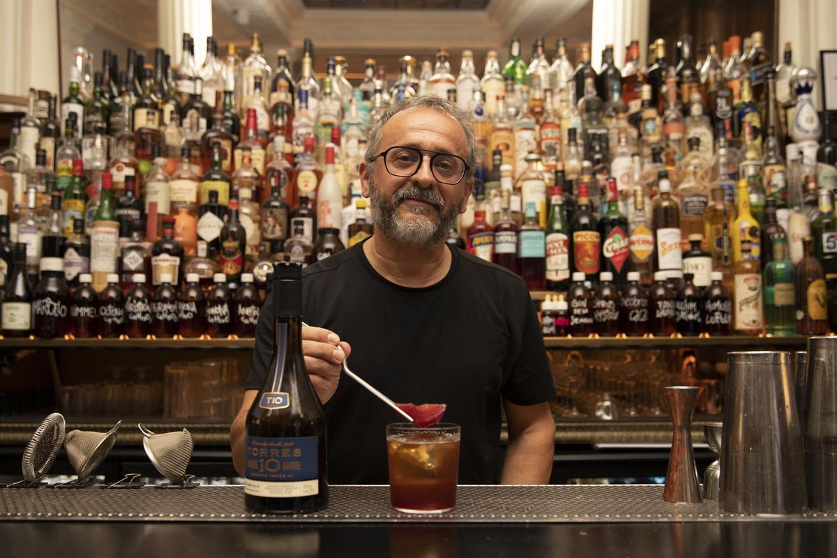 Mariano Miranda en Jok, calle Mallorca 275.