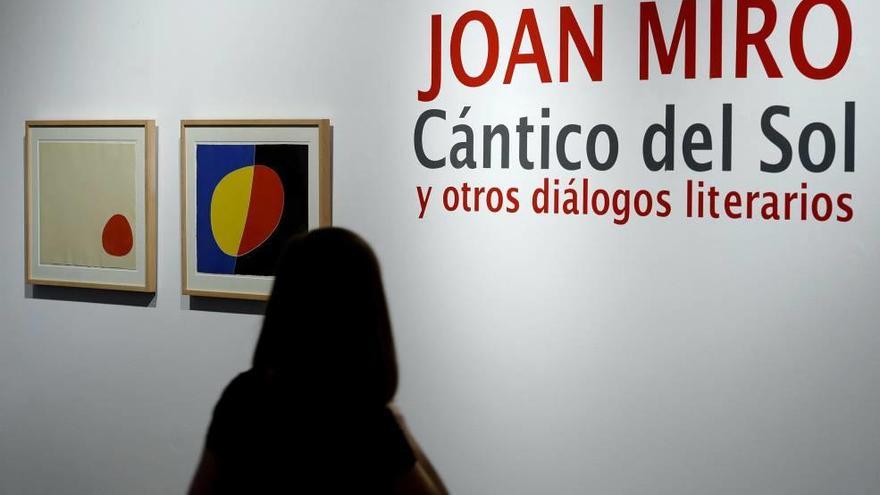 Ilustrador, poeta y ensayista, Joan Miró se revela en Valladolid