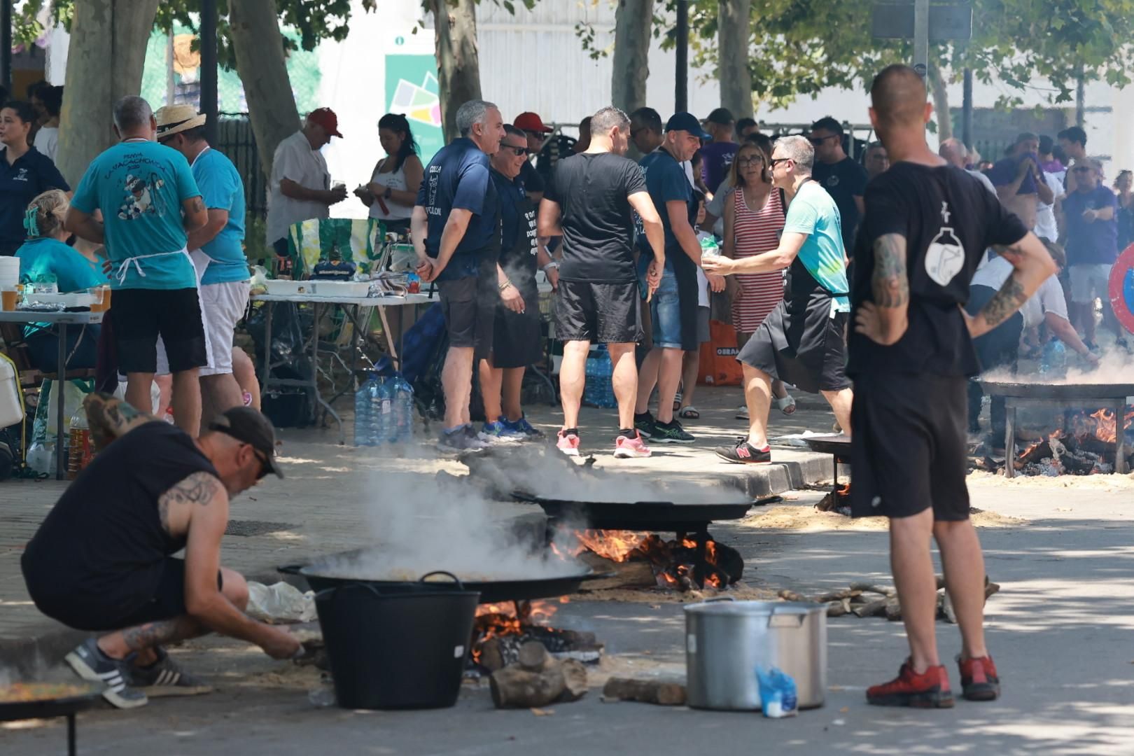 Concurso de paellas en el Grau por Sant Pere