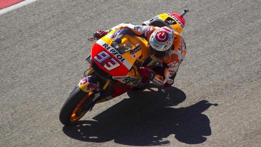 Victoria de Márquez en el Gran Premio de Aragón en MotoGP