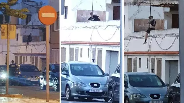 Vídeo: Intento de okupació en una vivienda municipal de Benicàssim