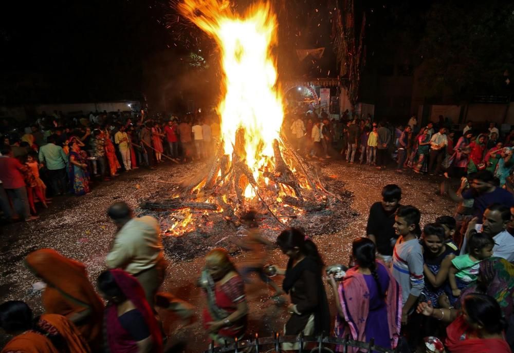 Holi, el festival dels colors, a Kathmandu