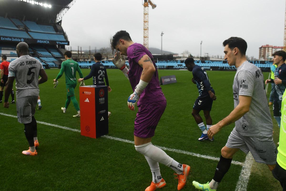EN IMÁGENES: Así ha sido el partido entre el Avilés y el Celta Fortuna