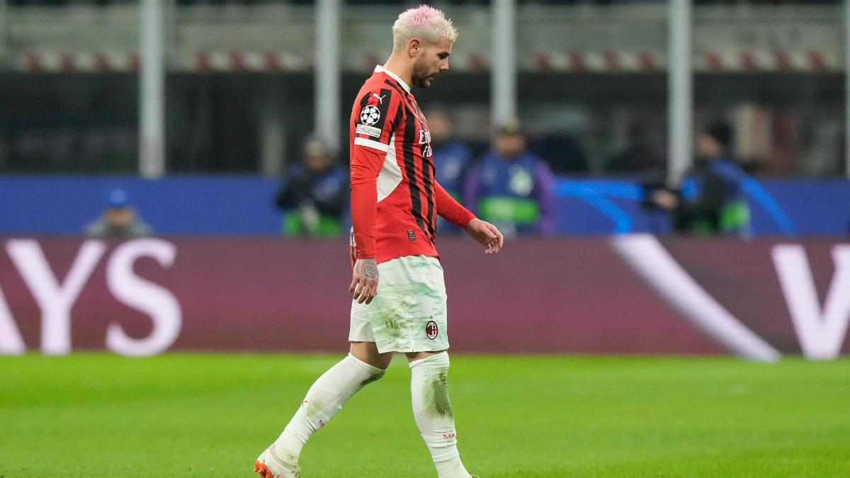 Theo Hernández, jugador del AC Milan