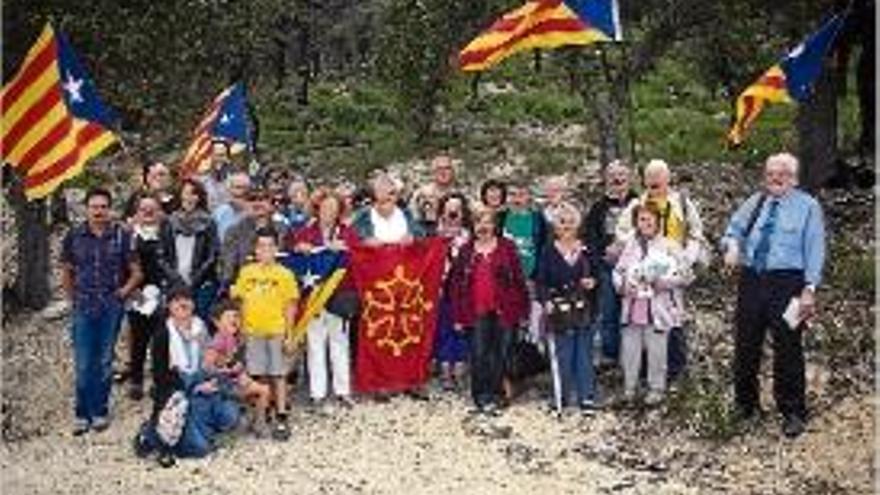 Trobada al coll de Panissars de  la Jonquera