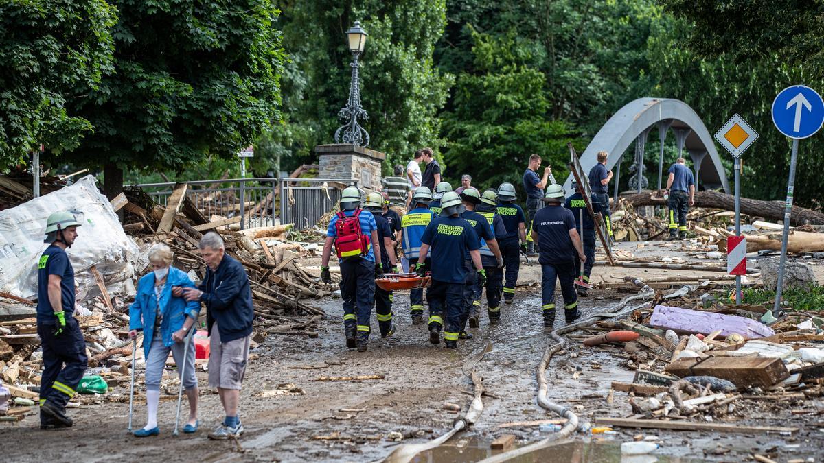 Se eleva a 80 la cifra de muertos por las inundaciones en el oeste de Alemania