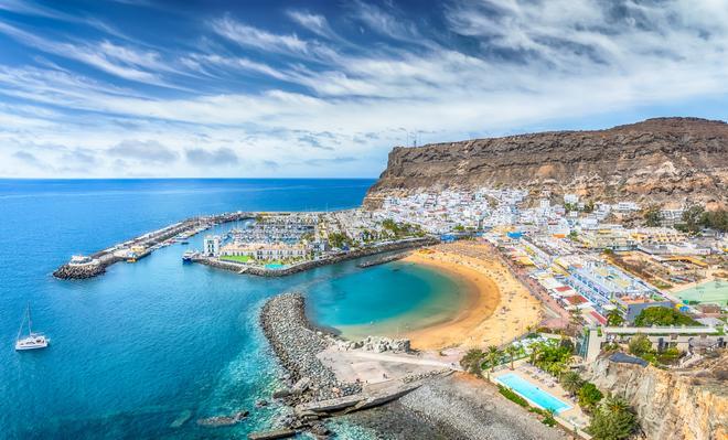 Puerto de Mogán, en Gran Canaria