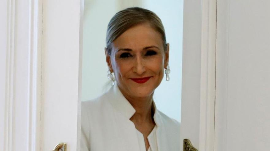 La expresidenta madrileña Cristina Cifuentes.