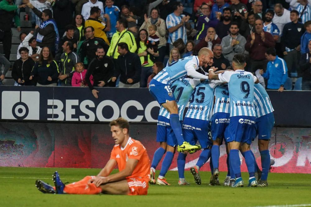 Málaga vs Oviedo en imágenes