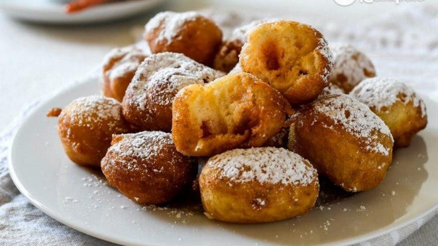 Buñuelos de membrillo.