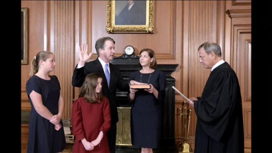 Kavanaugh, ratificado como juez del Supremo de EE UU