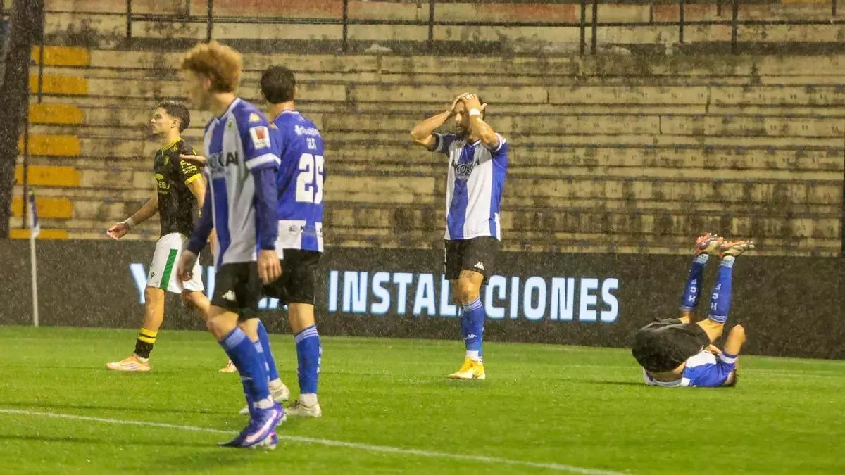 El Hércules se hace aún más pequeño... contra el penúltimo