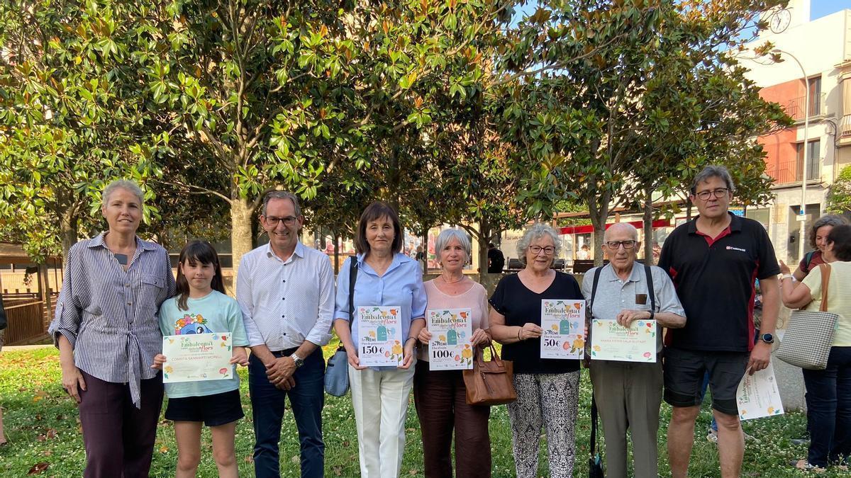 Conxita Sanmartí guanya el concurs «Embalcona’t entre flors» de Sant Fruitós