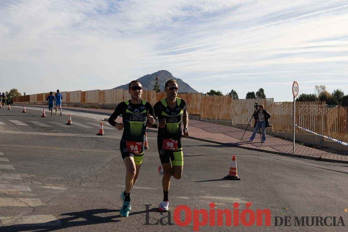 Campeonato Regional de Duatlón por relevos Súper Sprint en Calasparra (carrera a pie)