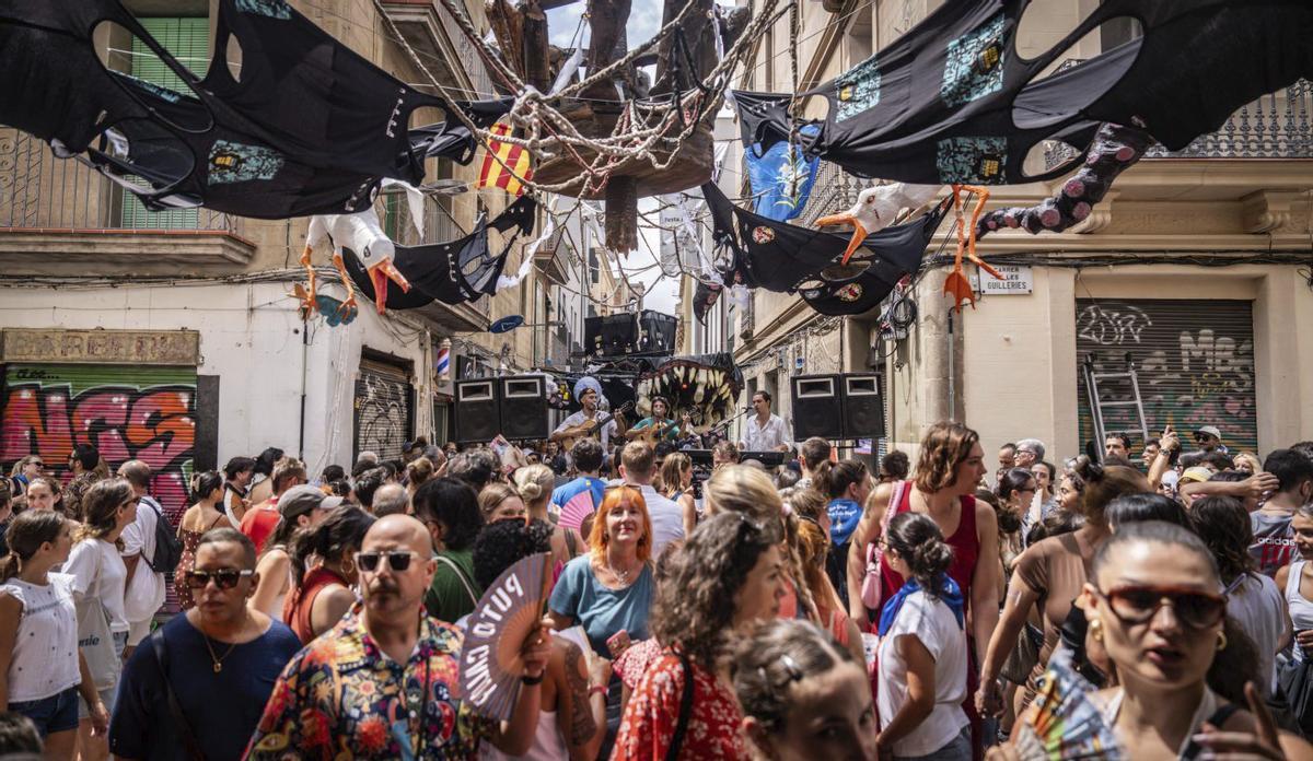 Creativitat i aglomeracions a les festes de Gràcia