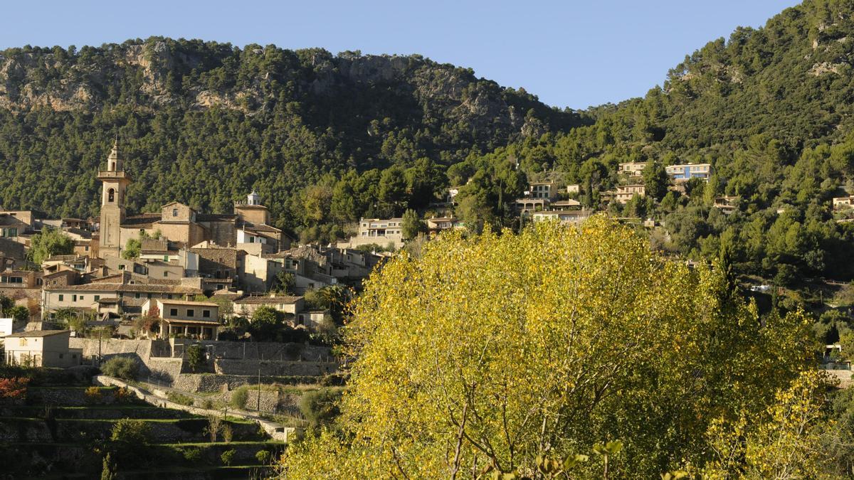 Valldemossa im Herbst.