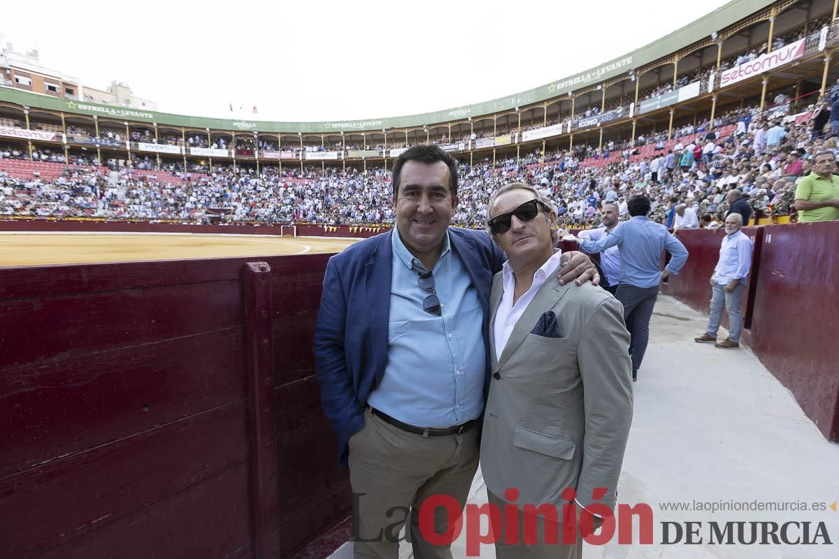 Cuarta corrida en la Feria Taurina de Murcia (Castella, Manzanares y Ureña)
