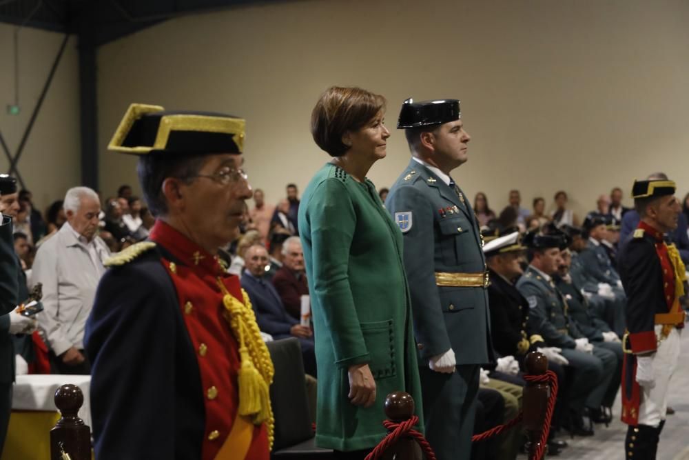 Festividad del Pilar celebrada por la Comandancia de la Guardia Civil de Gijón