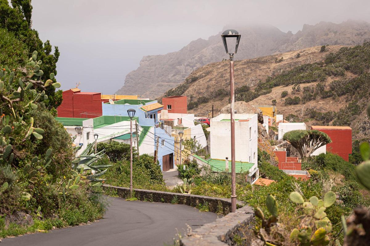 Lomo de las Bodegas, en Anaga