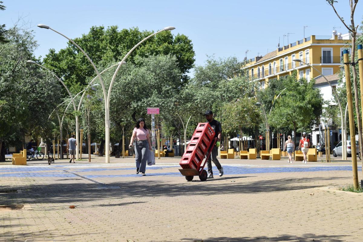 Alameda de Hércules en Sevilla
