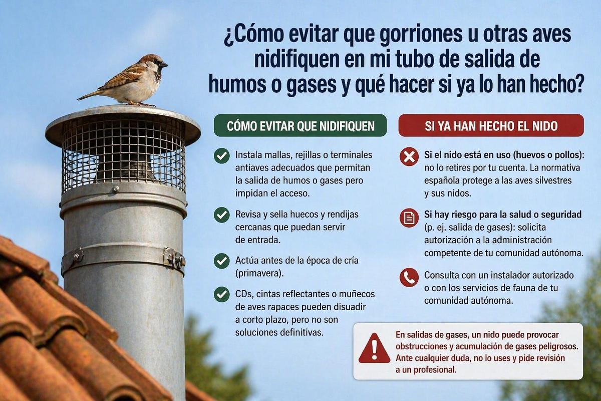 Infografía sobre lo que debes hacer en estos casos.