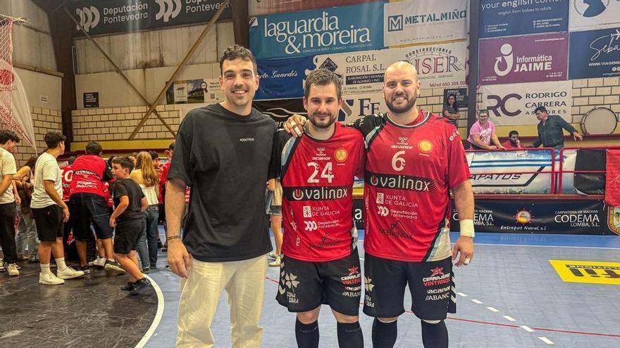 Las rosas predilectas: adiós del Valinox a Manu Martínez y Germán Hermida