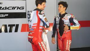 Alex y Marc Márquez han compartido sensaciones a lo largo de la mañana de hoy en Sepang (Malasia).