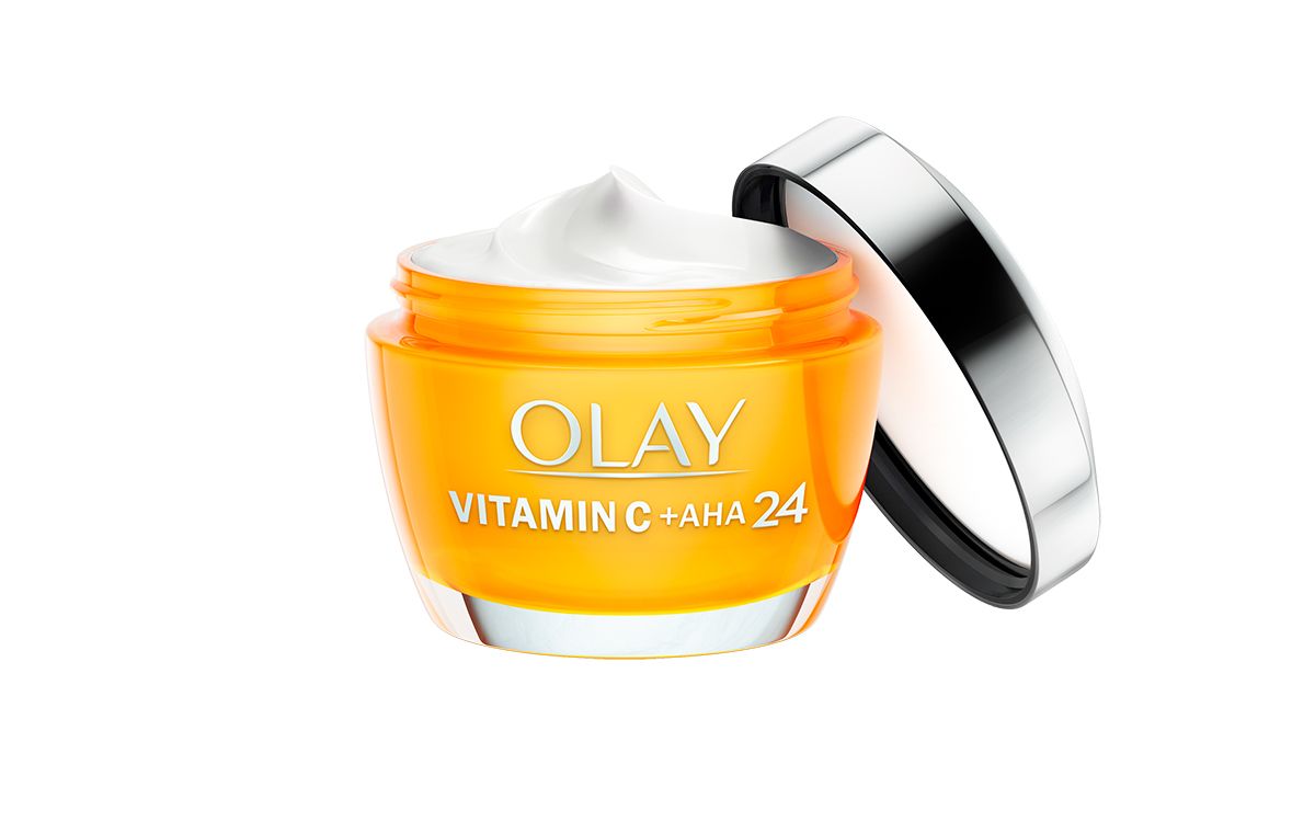 Crema hidratante de Olay 'Vitamin C + AHA 24'