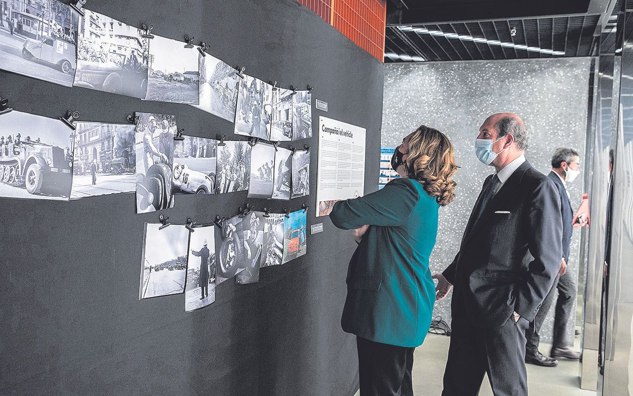 La alcaldesa de Barcelona, Ada Colau, junto con el alcalde de Milán, Giuseppe Sala, en el Guest Cities, un espacio de encuentro entre Barcelona y distintas ciudades del mundo.