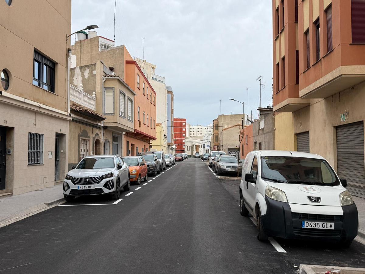 La ronda Panderola ya luce totalmente renovada.