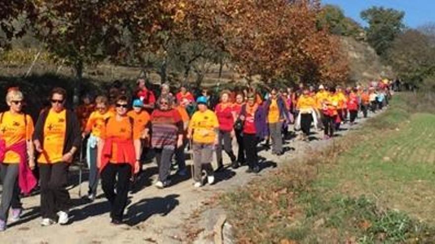 Més de 170 persones a Sant Fruitós a la primera caminada del cicle &quot;A cent cap els 100&quot;