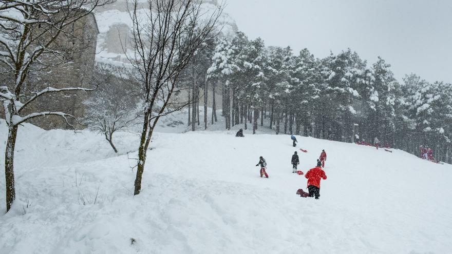 Castellón activa un dispositivo especial para las nevadas que se esperan con la llegada de &#039;Gérard&#039; y &#039;Fien&#039;