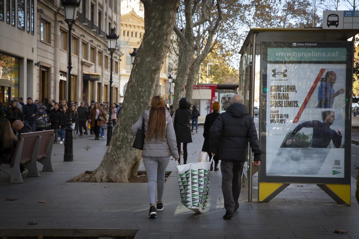 La Generalitat calcula que el comerç català facturarà un 10% més aquest Nadal