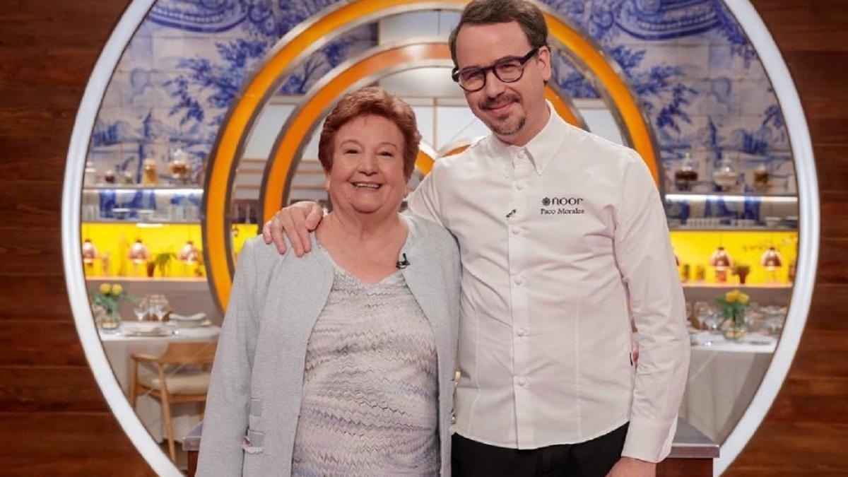 Paco Morales y su madre, Nati García, visitan el lunes 24 de octubre &#039;Masterchef Celebrity&#039;