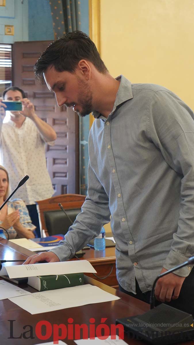 Pleno de investidura en el Ayuntamiento de Cehegín