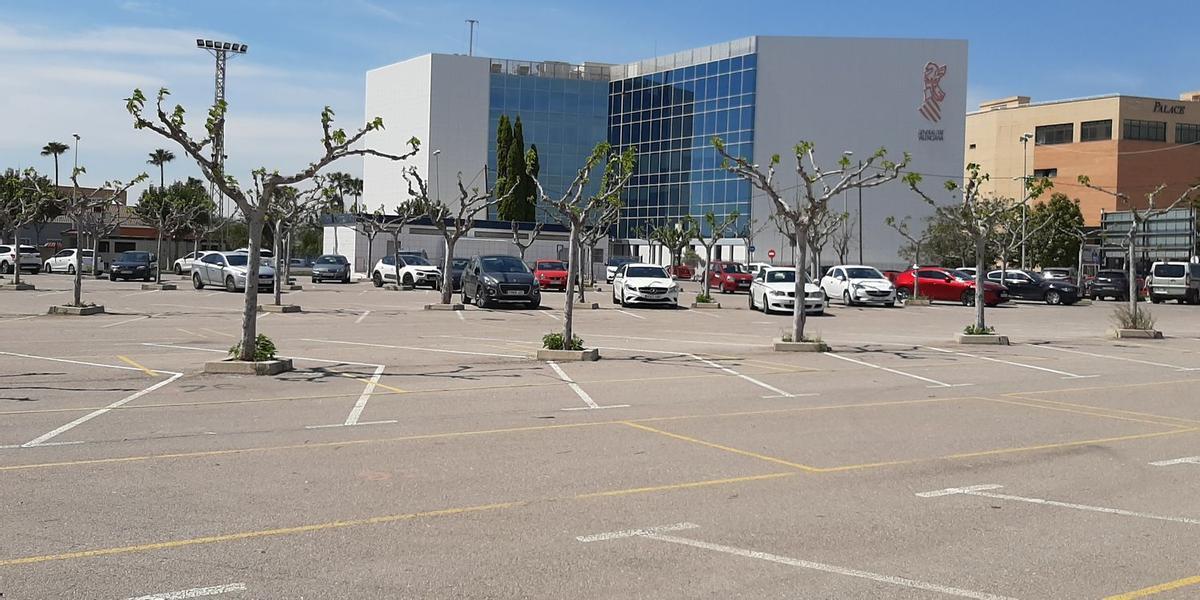 Esta es la parcela, frente al Palau de Justícia, en la que se levantará la nueva comisaría de la Policía Nacional de Vila-real.