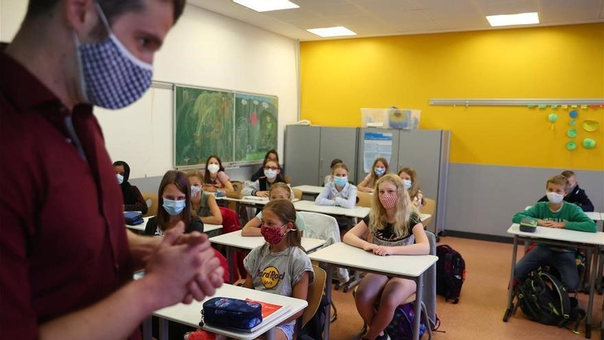 Aula en un colegio público.