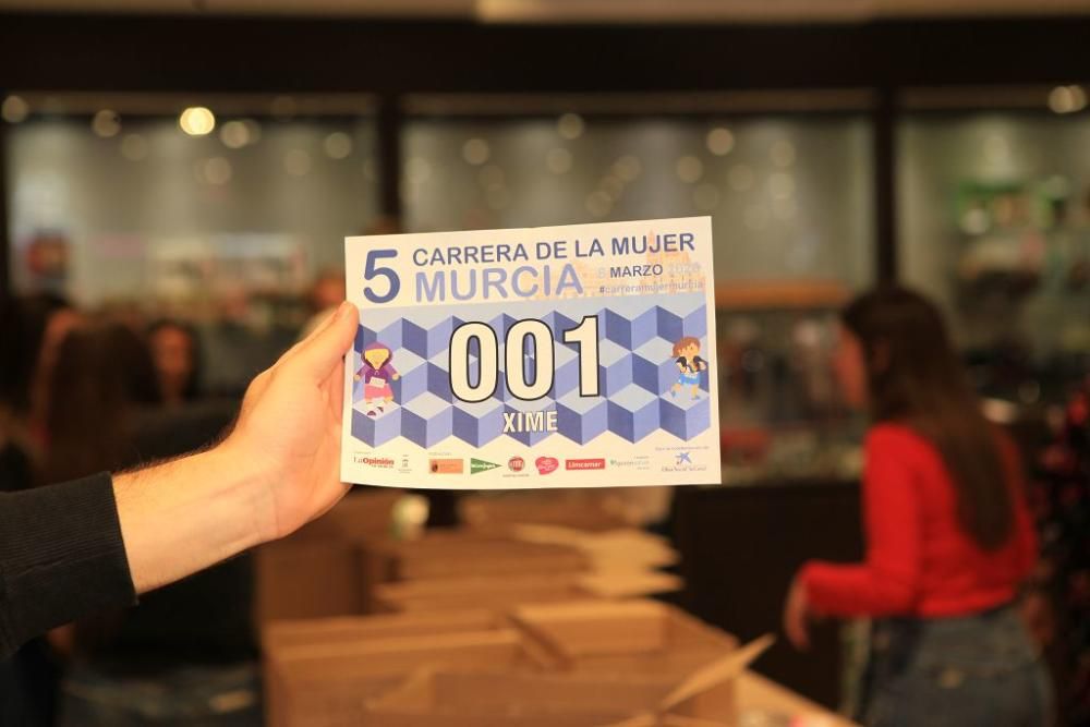 Carrera Mujer Murcia 2020: Recogida de dorsales (Jueves tarde)