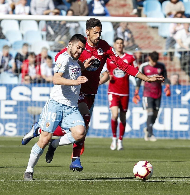 El Real Zaragoza pierde en casa contra el Depor