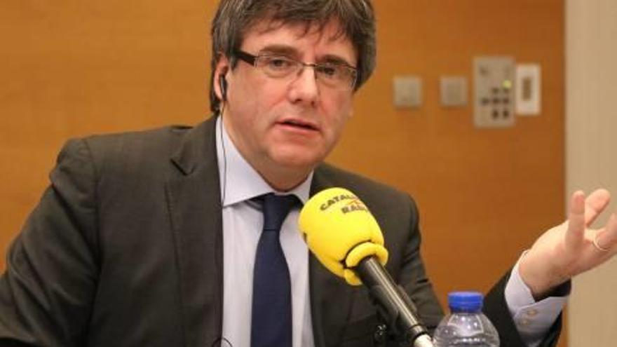 El president de la Generalitat destituït, Carles Puigdemont