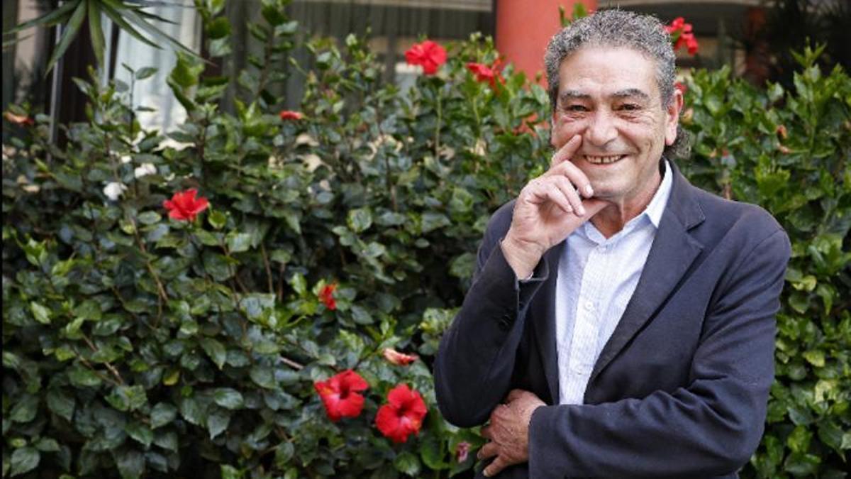 Inocencio González, en el Hotel Escuela de Santa Cruz de Tenerife.