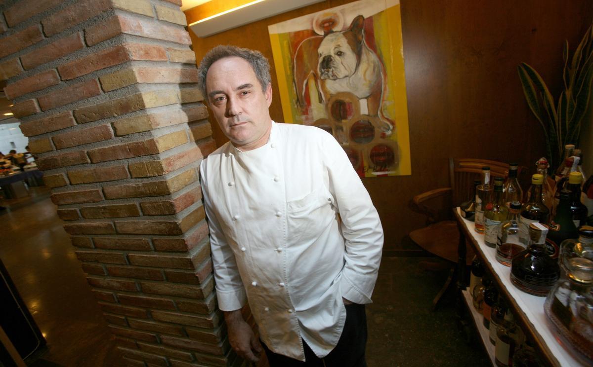 Ferran Adrià en su restaurante, 'elBulli'