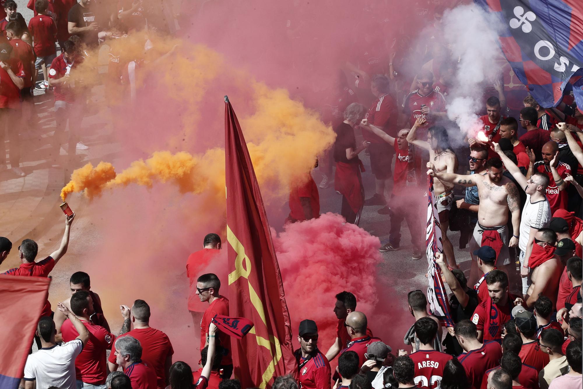 Les imatges de l'Osasuna - Girona