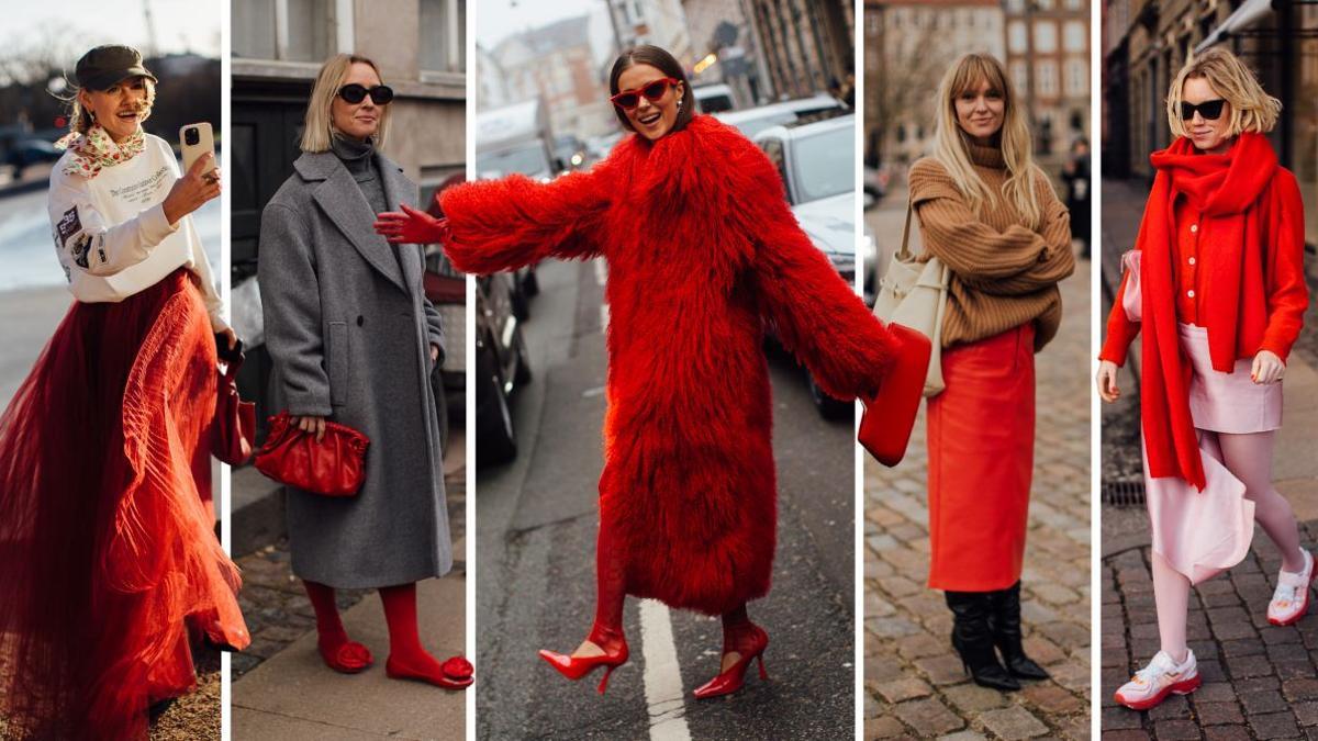 Guía para llevar (y combinar) el rojo como una experta: los 9 mejores looks de las danesas para inspirarte