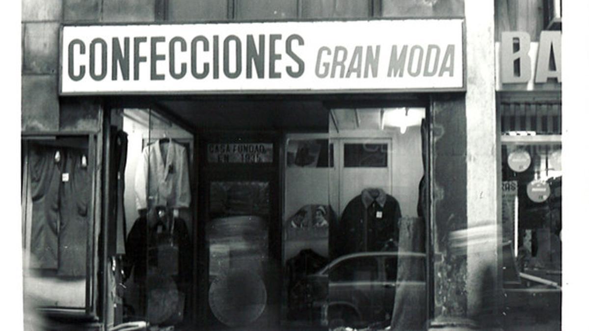 Sastrería cercana al museo en su inicio en el año 1963.